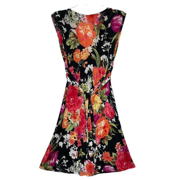 Maille Demoiselle Paris Smarty Knot Front Dress Criss-Cross Sleeveless Size US 6 - Picture 6 of 15